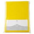 100 Pochettes coins en polypropylène 11/100e Jaune - Fiducial