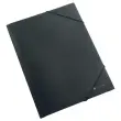 Chemise 3 rabats à élastiques en polypropylène - 5/10e - Noir - FIDUCIAL