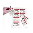 160 Etiquettes pour badges 6 x 9 cm 190 g