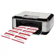 160 Etiquettes pour badges 6 x 9 cm 190 g