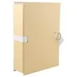 Chemise extensible à rabat et sangle beige - FIDUCIAL