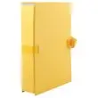 Chemise extensible à rabat et sangle - jaune - FIDUCIAL