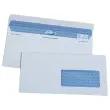 100 Enveloppes Secure blanches - 112x225 mm - Fenêtre 45X100 mm - 90g - GPV