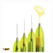 Stylo bille 4 couleurs + surligneur fluo intégré - BIC
