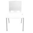Chaise monocoque design Fondo - Blanc
