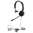 Casque téléphonique filaire JABRA - Evolve 20 MS USB-A - 1 écouteur