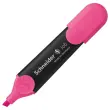 Surligneur 1-5mm Job Rose - Recycl&eacute; - Rechargeable - Encre Bio - SCHNEIDER 