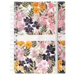 Agenda semainier Flowers - 15x21cm - Rose - Janvier à décembre - OXFORD