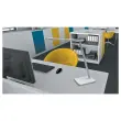 Lampe de bureau JAZZ - Gris m&eacute;tal - UNILUX 