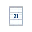 100 Planches d'&eacute;tiquettes laser AVERY 63,5x38,1 mm soit 2400 &eacute;tiq/bo&icirc;te 