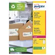 100 Planches d'étiquettes laser - 99,1x139 mm - soit 400 étiq/boîte - AVERY