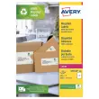100 Planches d'&eacute;tiquettes laser AVERY 199,6 x 143,5 mm soit 200 &eacute;tiq/bo&icirc;te 