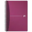 Cahier spirale Oxford Urban A5, Ligné 7mm , 180 pages