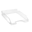 Corbeille à courrier COMBO 2 CLASSIC A4+ - Transparent - Exacompta