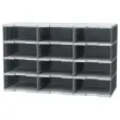 6 Modules pour monter 12 cases sur 2, 3 ou 4 colonnes. 
