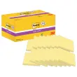 16 Notes repositionnables Super Sticky -  76 x 76 mm jaune - Post-It 