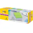 Blocs ZNotes Super Sticky 76x76 mm +d&eacute;vidoir offert - POST IT 