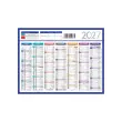 Calendrier 2027 banque Couleurs 14 mois - 27x21cm - Janvier à décembre