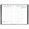 Agenda semainier Planing Affaires - 10x15 cm - Noir - Janvier à décembre - QUO VADIS
