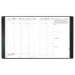 Agenda semainier Planing Président - 21x27cm - Noir - Janvier à décembre - QUO VADIS