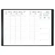 Agenda semainier Classique - 16 x 24 cm - Noir - Janvier à décembre 2027