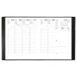 Agenda semainier Classique - 21 x 27 cm - Noir - Janvier &agrave; d&eacute;cembre 2027 
