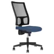Si&egrave;ge de bureau synchrone Taktik - Noir et Gris bleu - Mont&eacute; 