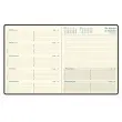 Agenda semainier  Espace 22 -18,5x22,5 cm - Noir - Janvier &agrave; d&eacute;cembre - EXACOMPTA 
