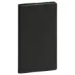 Agenda semainier Espace 17 -9x17,5 cm - Noir - Janvier à décembre - EXACOMPTA