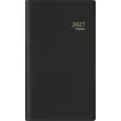 Agenda semainier Notaplan - 9x16 cm - Noir - Janvier à décembre - BREPOLS