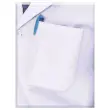 Blouse blanche 100 % coton - 3 poches - Taille M - WONDAY