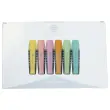 6 Surligneurs pastel - Pointe large - FIDUCIAL OFFICE SOLUTIONS