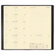 Agenda semainier  Italnote - 8,8x17cm - Noir - Janvier &agrave; d&eacute;cembre - QUO VADIS 