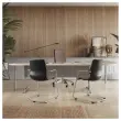 Bureau Buenos Aires - 120 x 80 cm - Plateau hêtre et pieds alu - FIDUCIAL OFFICE SOLUTIONS