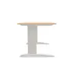 Bureau Buenos Aires - 140 x 80 - H&ecirc;tre et pieds aluminium 