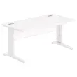 Bureau Buenos Aires - 160 x 80 cm - Blanc - FIDUCIAL OFFICE SOLUTIONS
