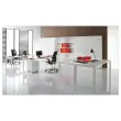 Bureau BRUXELLES 120 x 80 blanc - pieds blancs