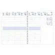 Agenda semainier  - 21x27cm - Gris - D&eacute;cembre &agrave; d&eacute;cembre - FIDUCIAL OFFICE SOLUTIONS 