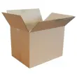 20 Caisses am&eacute;ricaines simple cannelure  L 30 x l 30 x H 30 cm 