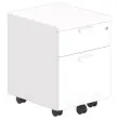Caisson mobile 2 tiroirs - Blanc