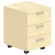 Caisson mobile 3 tiroirs - Hêtre