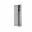 Vestiaire industrie propre 2 colonnes H.180 x L.60 cm Gris.