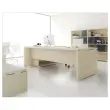 Bureau BOGOTA avec crédence à droite noyer