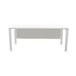 Voile de fond L 180 aluminium