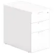 Caisson 3 tiroirs - Blanc - P 80 cm