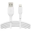 Câble USB-A Lightning 1m blanc
