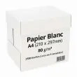 5 ramettes de papier blanc A4 Économique 80g