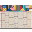 5 Calendriers banque Air du temps 14 mois - 55 x 43 cm - Janvier &agrave; d&eacute;cembre - BOUCHUT GRANDREMY 