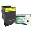 Toner LEXMARK 712 jaune 71B2HY0