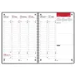 Agenda semainier Office - 15x21cm - Anthracite - Janvier à décembre - OXFORD
